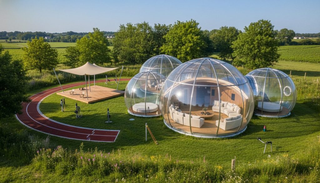 découvrez la maison de bulles du saumurois, un espace innovant qui combine sport, relaxation et bien-être pour une expérience unique et revitalisante.