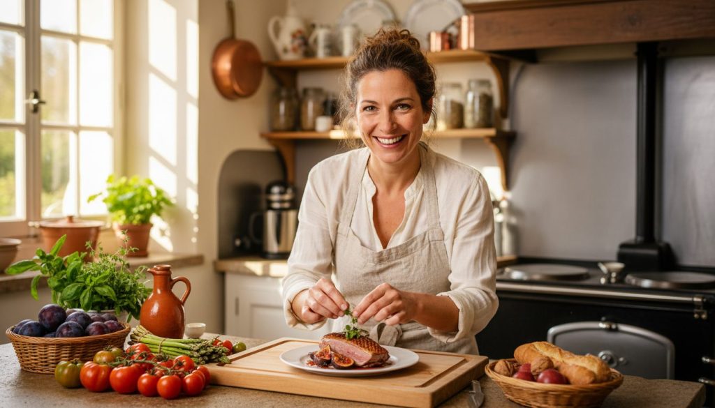 découvrez patricia richer, l'autodidacte passionnée du lot-et-garonne, qui se démarque par son talent culinaire exceptionnel et illumine le guide blanc.