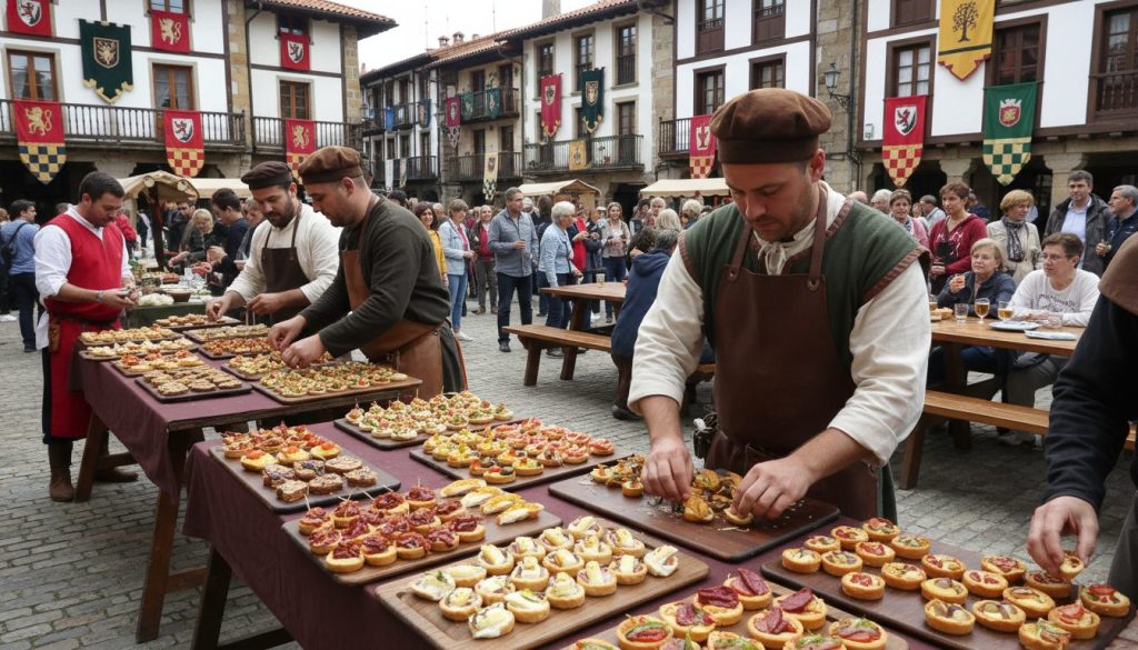 découvrez les saveurs du pays basque en participant au concours de pintxos médiévaux à fontarrabie, une expérience culinaire unique à ne pas manquer jusqu'au 7 juin.