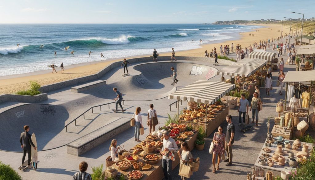 découvrez un camp unique en bretagne alliant surf, skate, saveurs locales et shopping pour un été inoubliable entre aventure et détente.