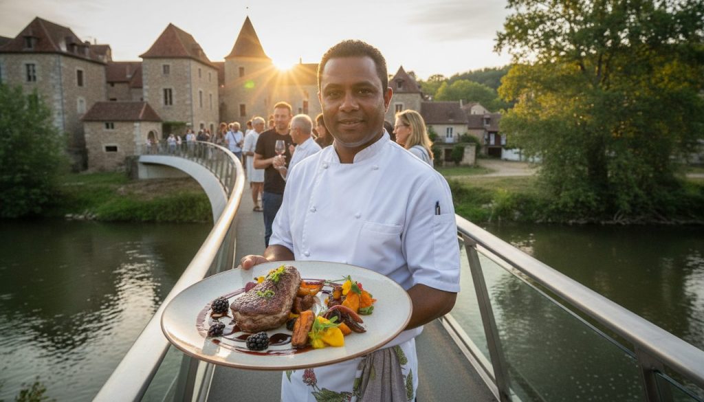 découvrez la gastronomie de grazac à la passerelle, où le chef antillais vous invite à un voyage culinaire riche en saveurs locales et exotisme.